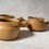 Thumbnail: Vintage Denby / Langley Yellow / mustard bowls from Canterbury range, 3 soup bowls / gravy bowl
