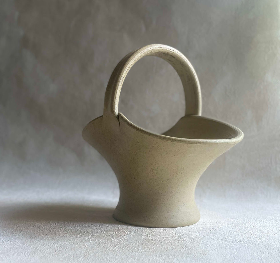 Thumbnail: Hillstonia Moira Pottery,  stoneware pottery, MCM decor, collectable pottery, 1950's signed pottery.