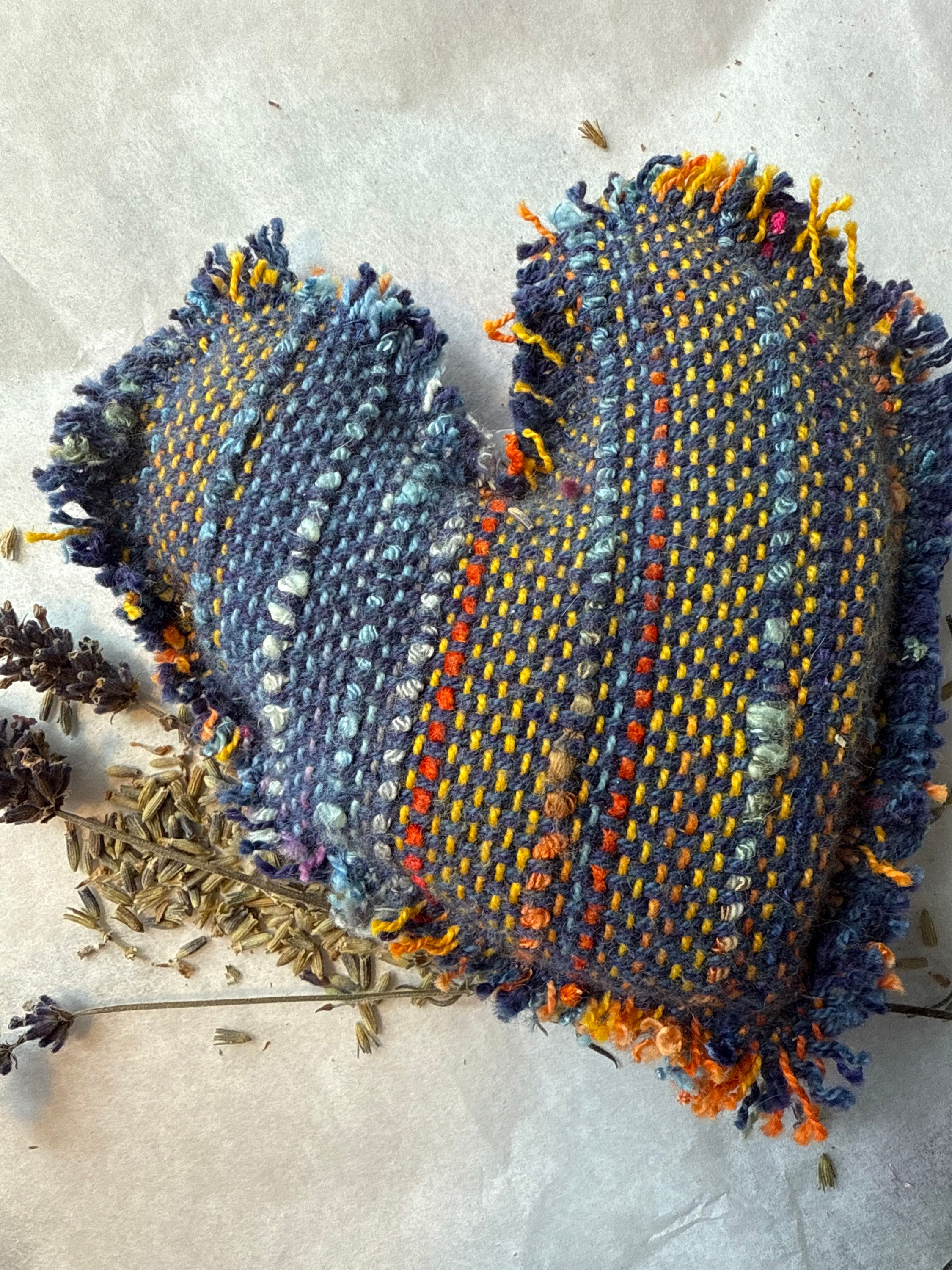 “Tropical Fish” Lavender Heart Sachet 