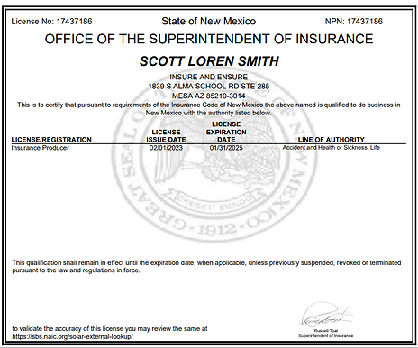 New Mexico Life Insurance License Life Insurance Brokers Group