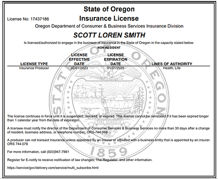Oregon Life Insurance License Life Insurance Brokers Group