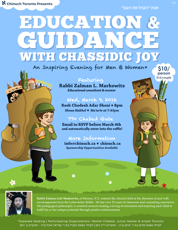 Education & Guidance w/Chassidic Joy