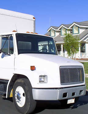 Blanc Livraison Camion