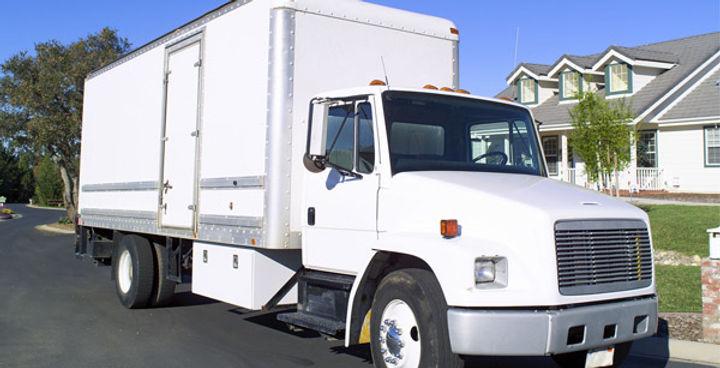 White Delivery Truck