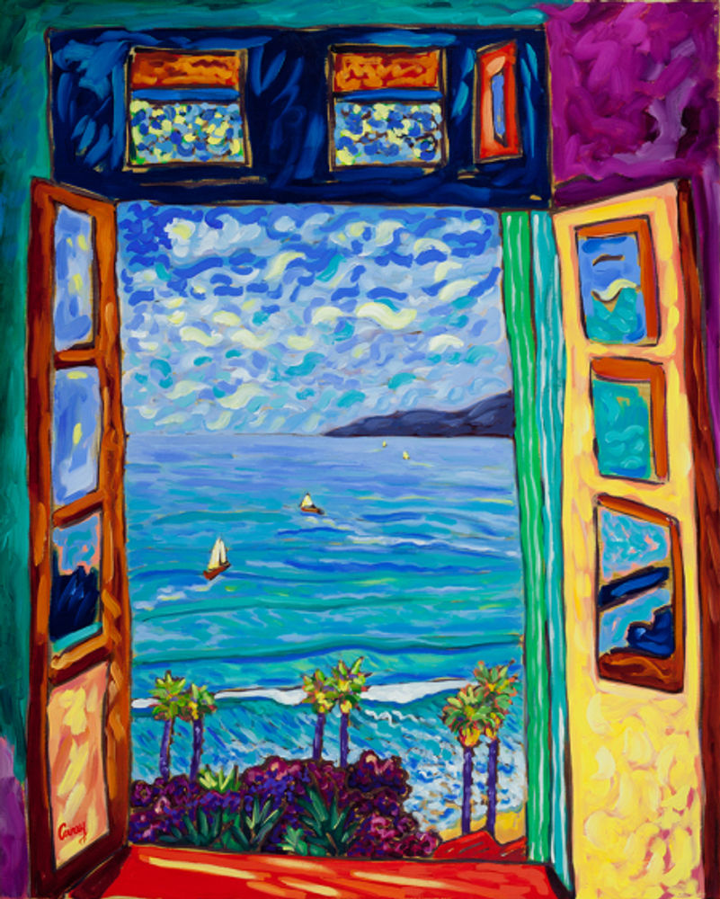 serene scene by Cathy Carey ©2014 24 x 30
