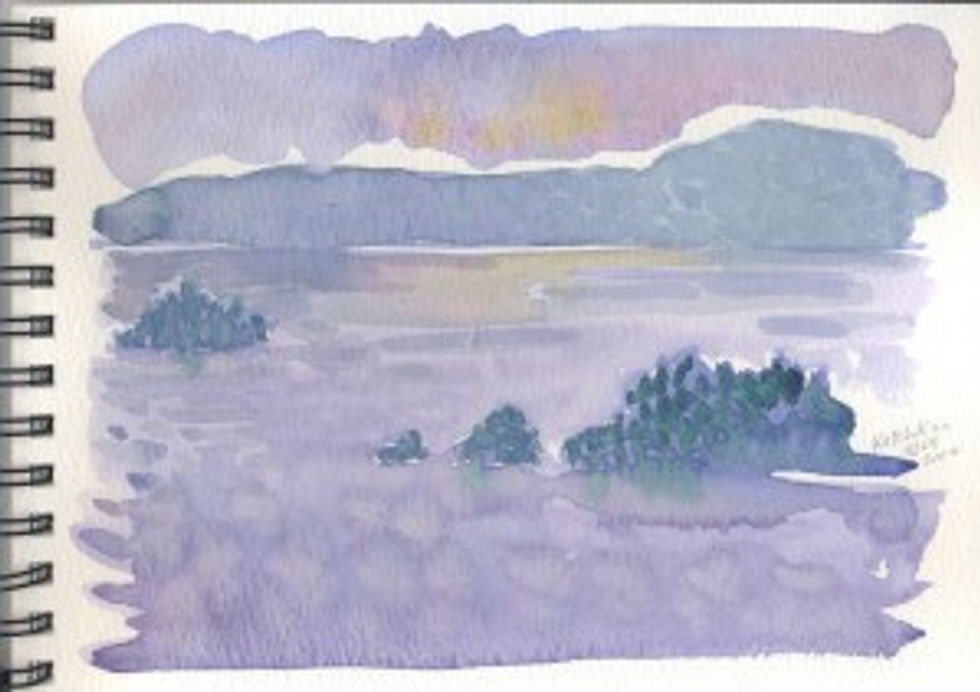 Alaska 2006 Sketchbook - Ketchikan 3