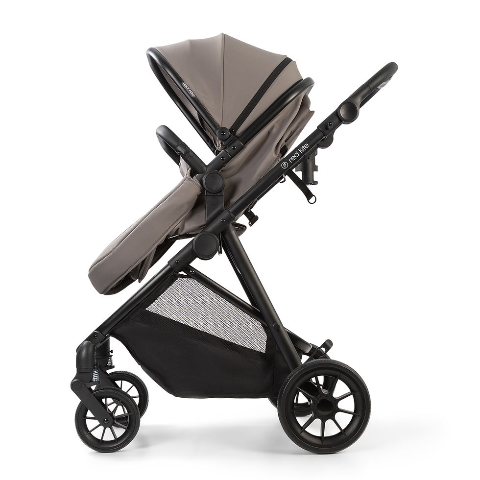 Thumbnail: Push Me Savanna i Travel System - Grey