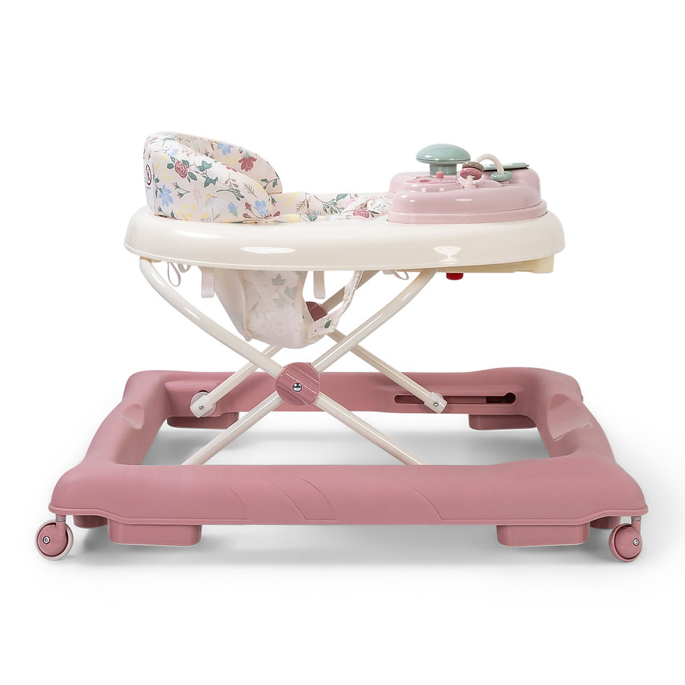 Thumbnail: Baby Go Round Jive Electronic Walker - Rose & Ivy