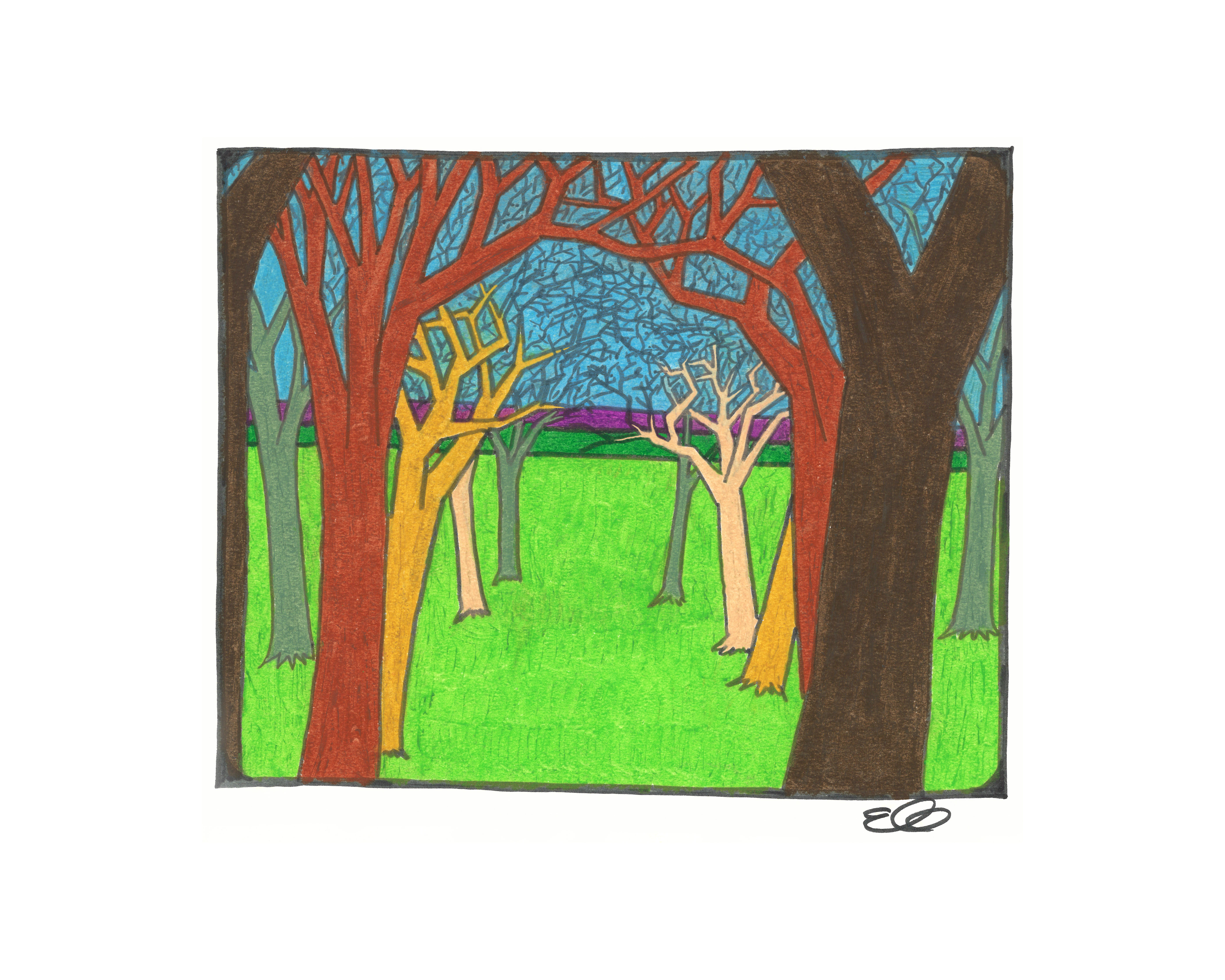 Arbor - Giclée Print on Canvas