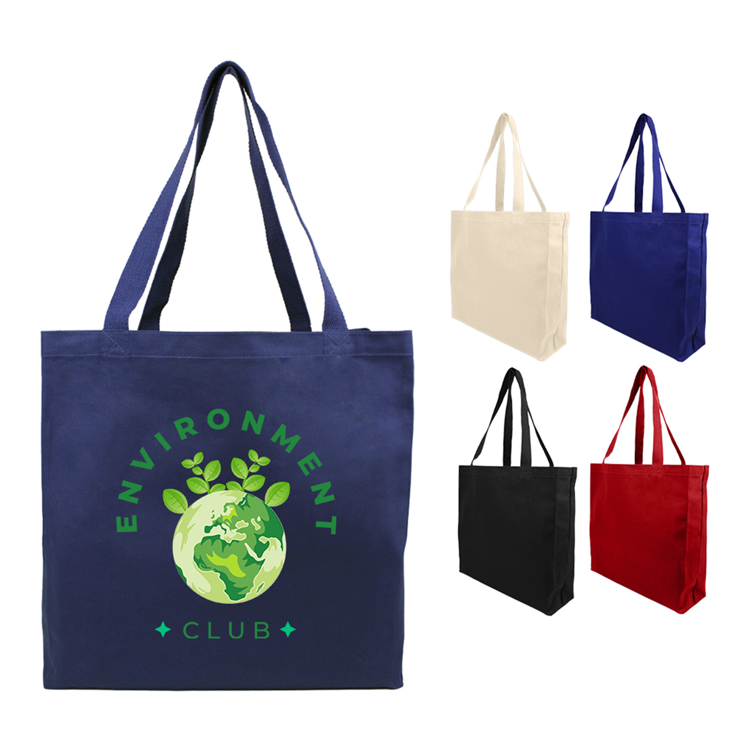 T1203 Large Heavy Cotton Shopping Tote