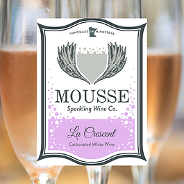 La Crescent Carbonated White Wine