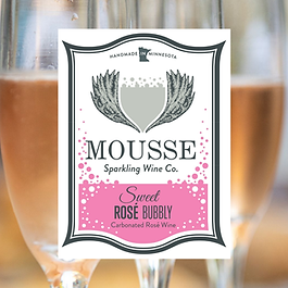 Sweet Rosé Bubbly Lot 5 Carbonated Rosé Wine