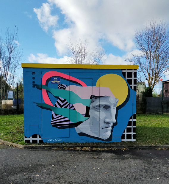 Hecatonchire in blue univers - Festival Betheny 2021