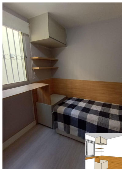 Moveis Planejados para quarto bairro Paqueta