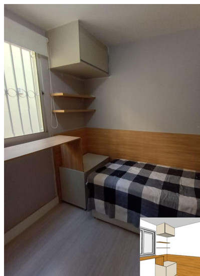 Moveis Planejados para quarto bairro Paqueta