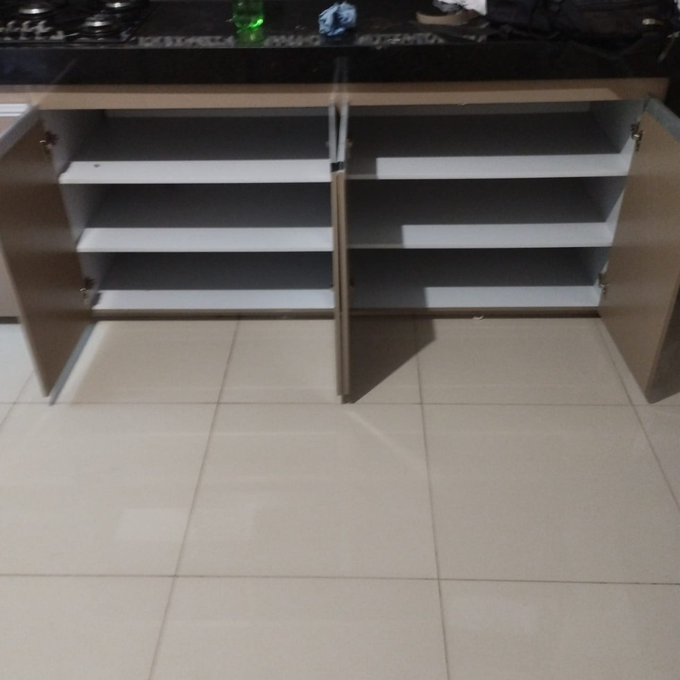Armário Cozinha Planejado em MDF Laqueado | Belo Horizonte