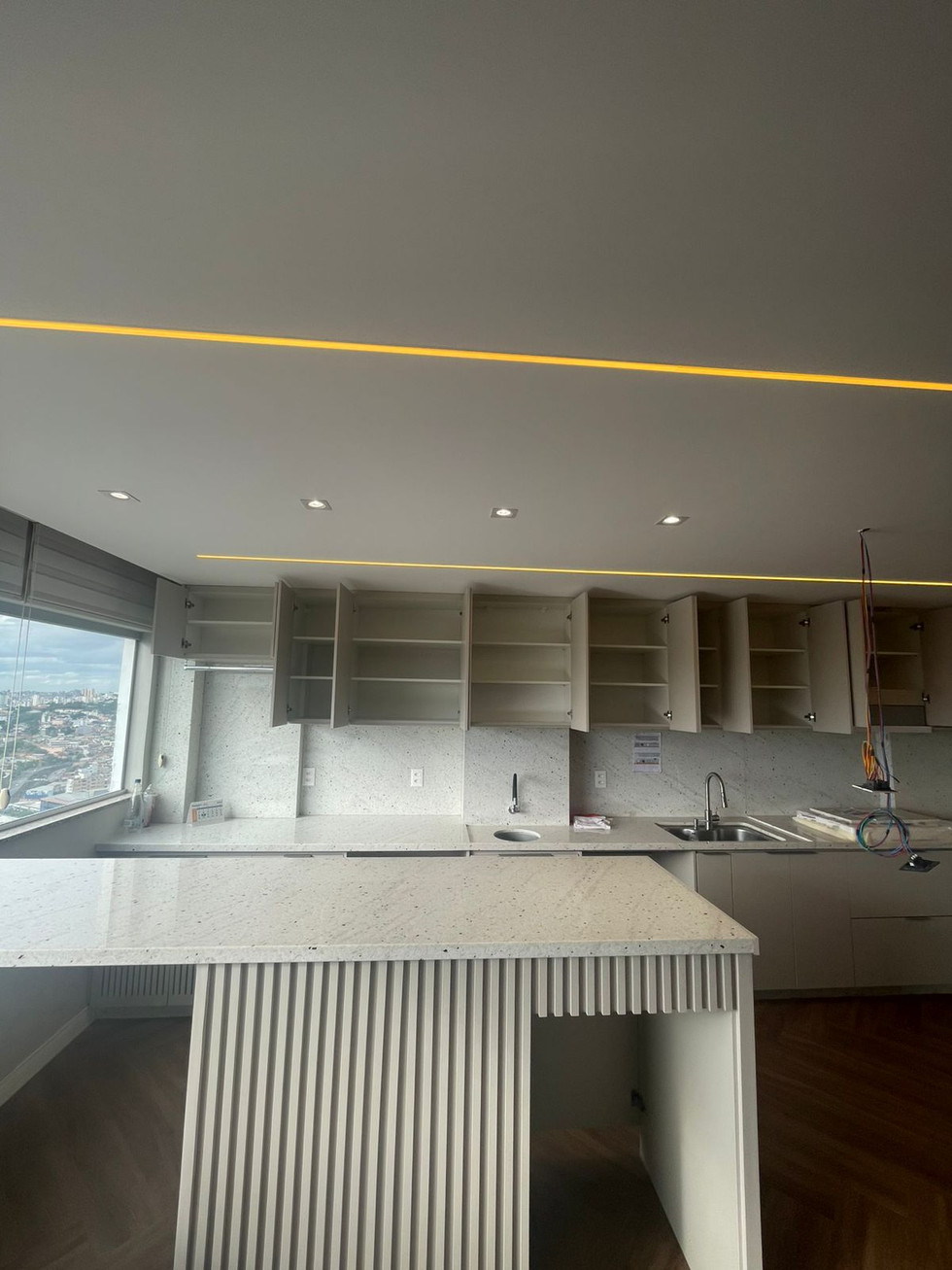 Armários planejados BH: cozinha planejada moderna no bairro Betânia em Belo Horizonte