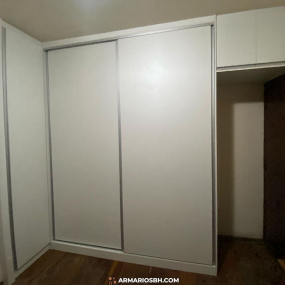Armários BH - Guarda roupas em L