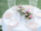 bridal wedding table