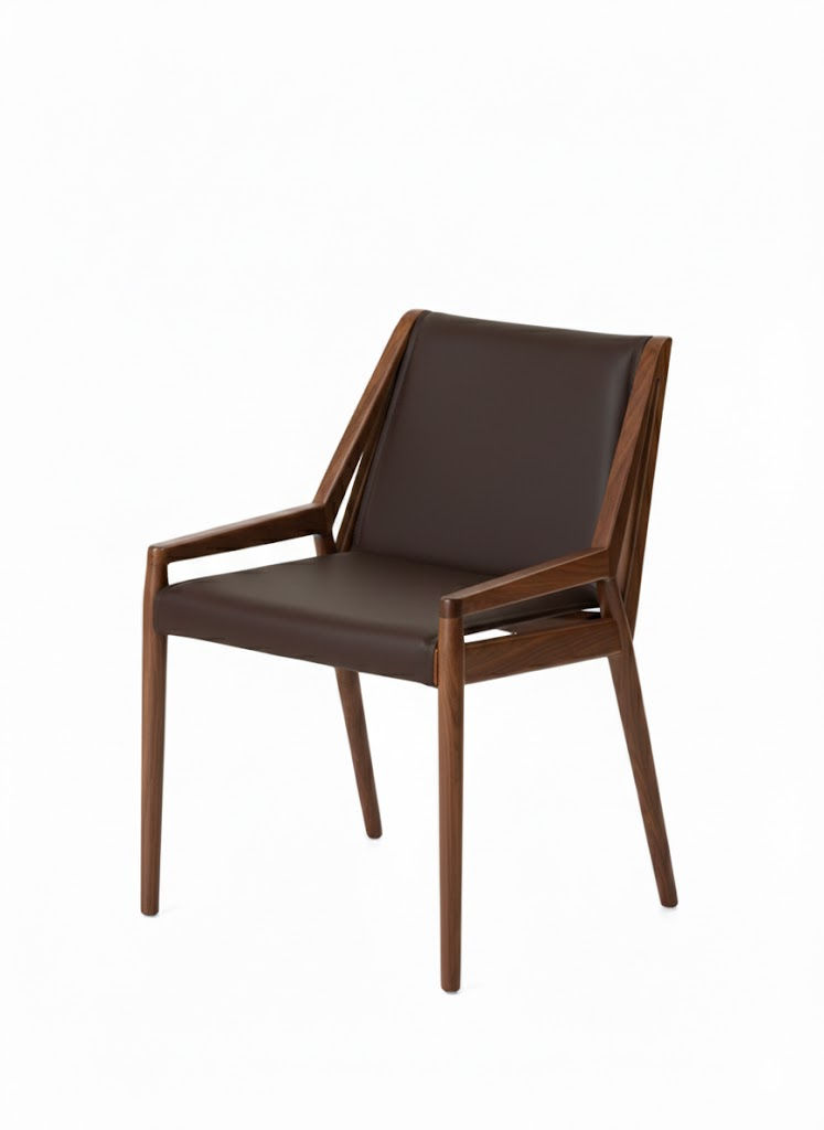 Thumbnail: LIGHT LEATHER Dining Chair