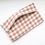 Thumbnail: cinnamon gingham soap pouch