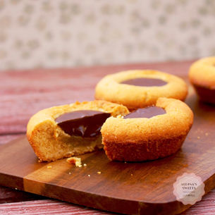 Choklad och jordnötssmör kakor
