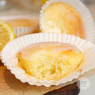 Saftiga citronmuffins