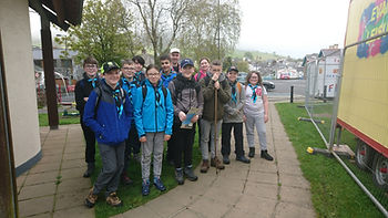 Our scouts ready to hit the mountain