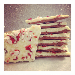 Peppermint bark