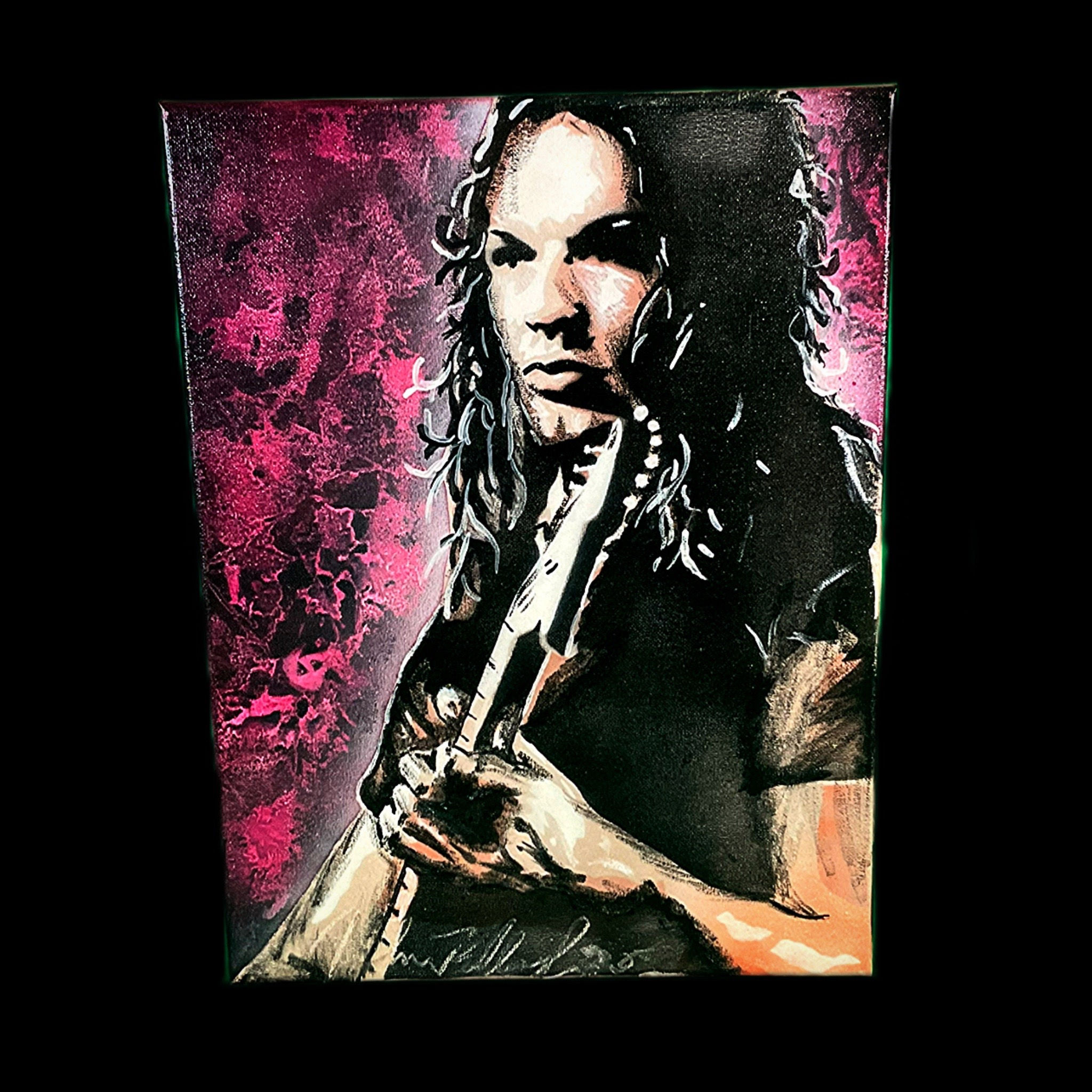 12"x16" David Gilmour Canvas