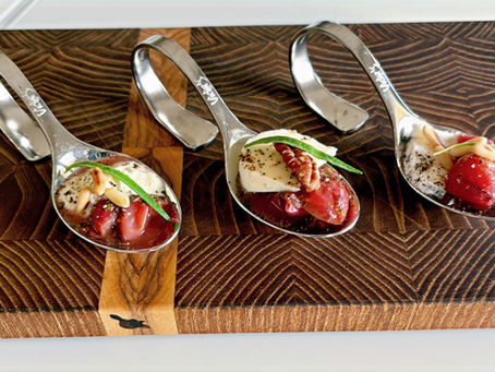 Stachelbeer-Appetizer in 3 Variationen