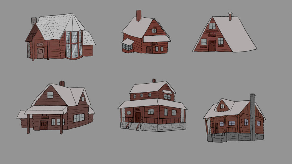 Proposals for cabin design / Propuestas para el diseño de la cabaña