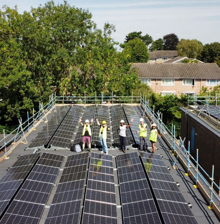 Figure 4 Croydon Community Energy Solar Panels at Archbishop Tennison’s School