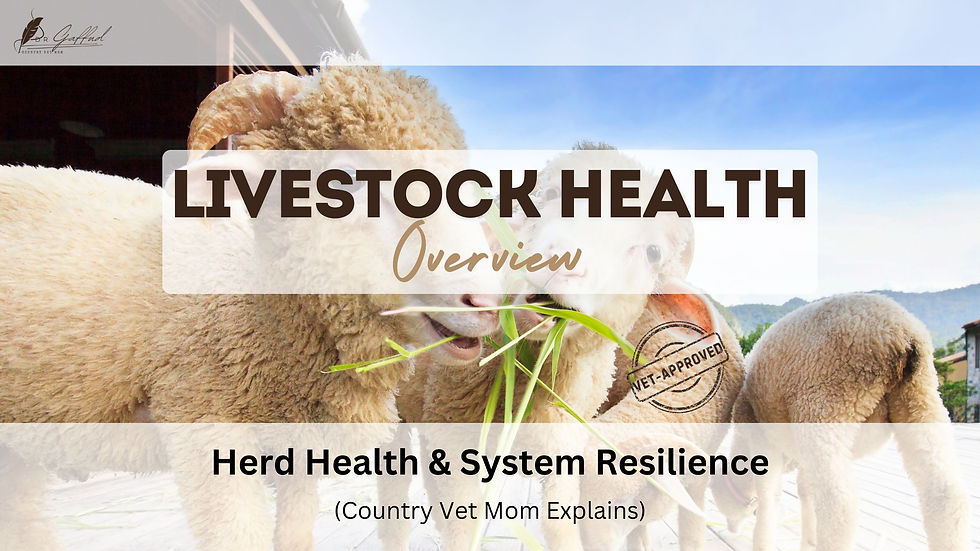 Livestock Health Overview