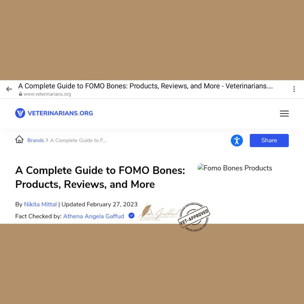 A Complete Guide To FOMO Bones