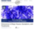 Blue cell pattern background with "Melanomas in Dogs: Causes, Symptoms, and Treatments by Dr. Gaffud" text overlay on Honest Paws vet-approved article header.