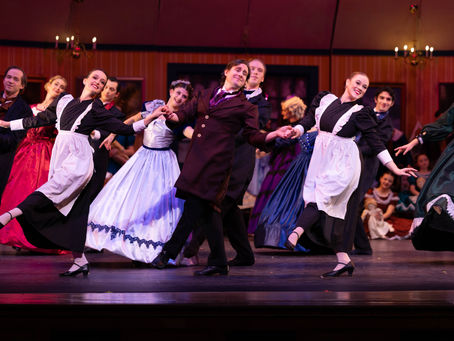 Curtain Up on the Nutcracker with Nicole Kelsch and Edward Atsinger