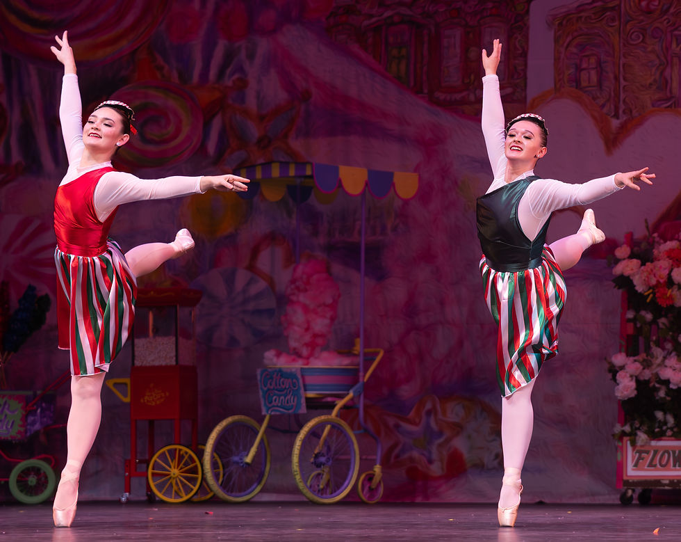 Clara Molina and Mimi Hardin in Peppermint. Photo by Nick Eckert
