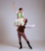 Karissa Kralik and Alexander Collen as Giselle and Albrecht