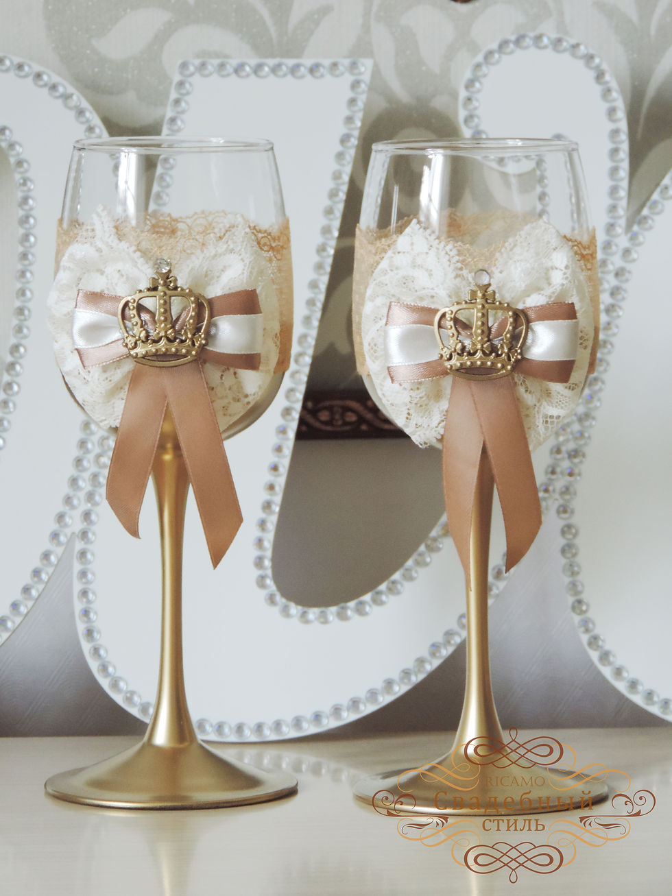 Свадебные бокалы г. Новокузнецк