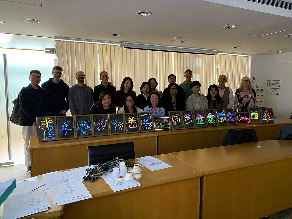 CUHK|Frame Neon Sign Workshop