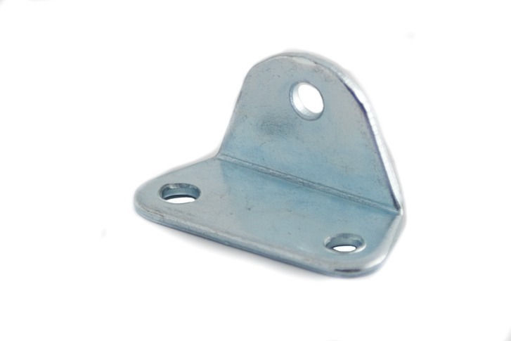 Miniatura: PC CANTONEIRA TRIANGULAR 3 FUROS ZAMAC