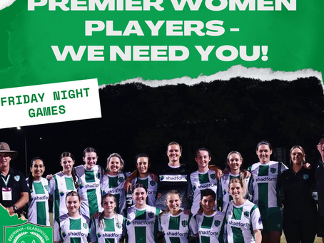 WOMEN PLAYER'S NEEDED!
