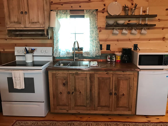 cabin 2 kitchen