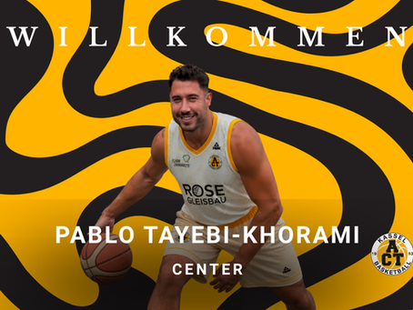 Ein bekanntes Gesicht kehrt zurück: Pablo Tayebi-Khorami verstärkt die ACT Kassel