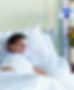 L'enfant se repose à l'hôpital