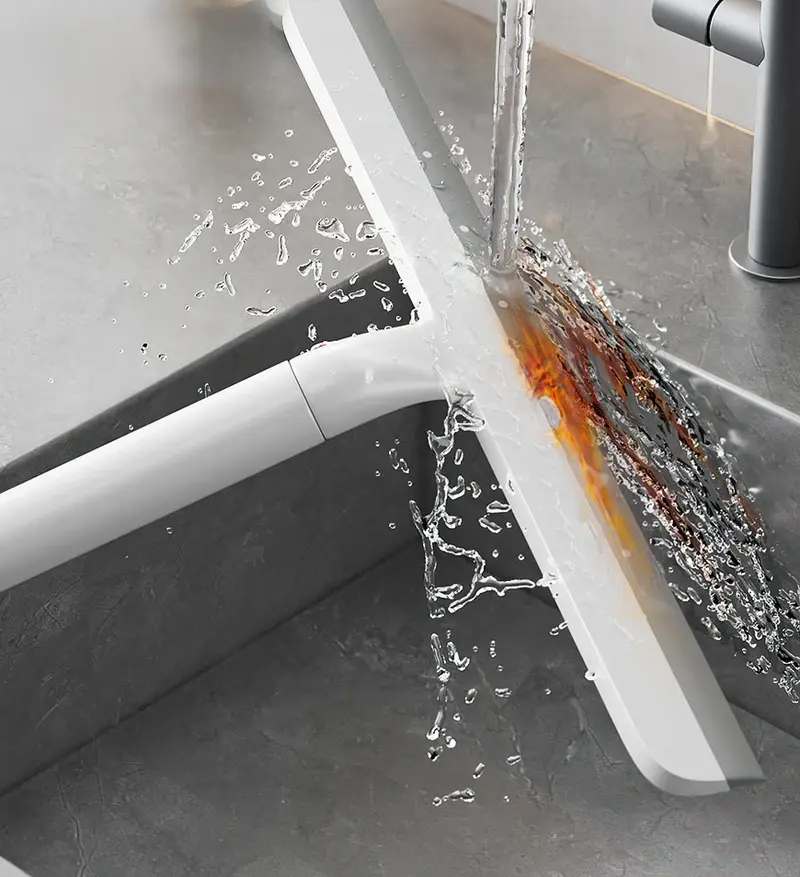 Thumbnail: OYSTER MART 9.6 Inch Multi-Purpose Silicon Shower Squeegee Z23