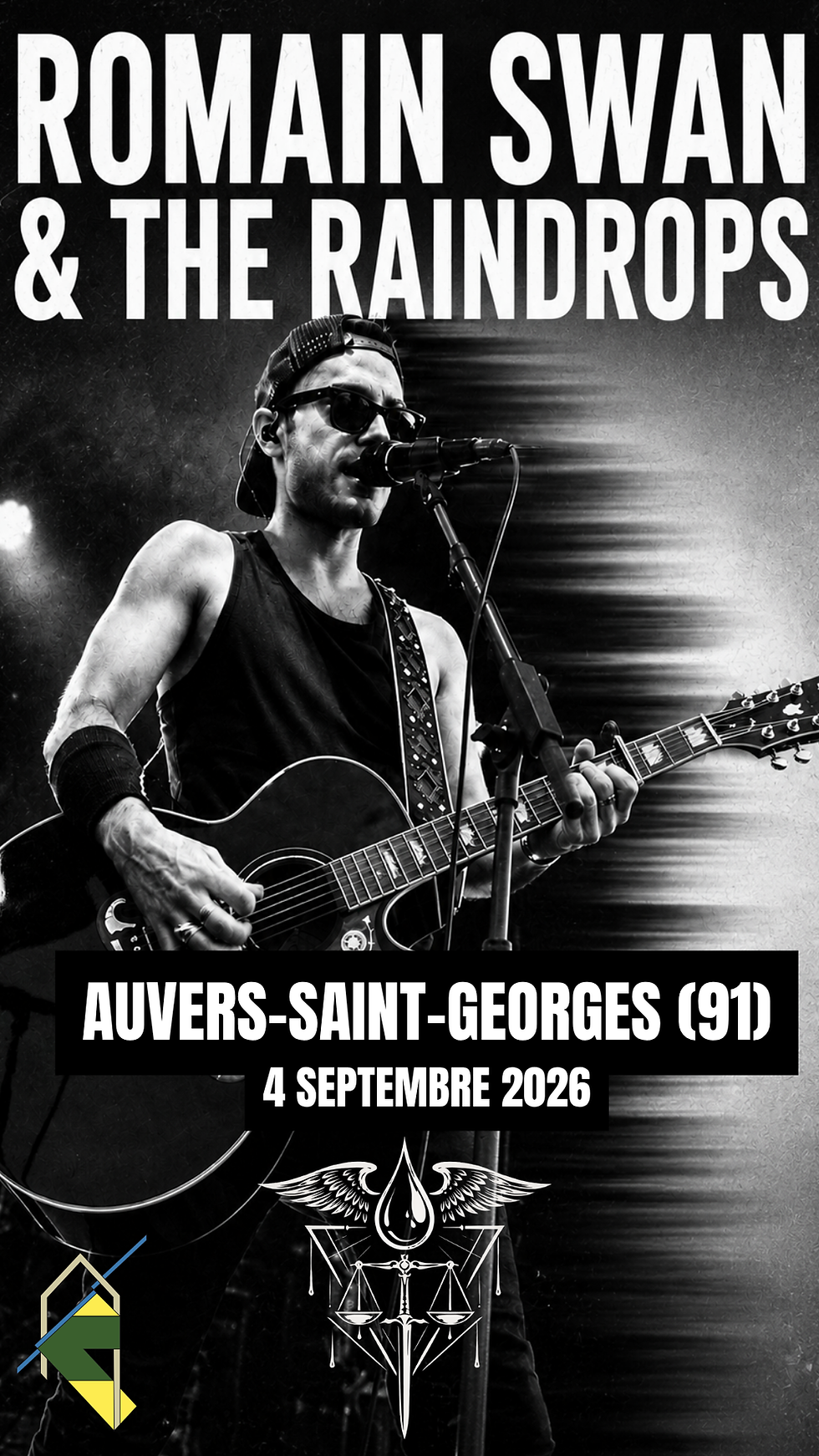 Romain Swan & The Raindrops - Live @ Auvers-Saint-Georges (91)
