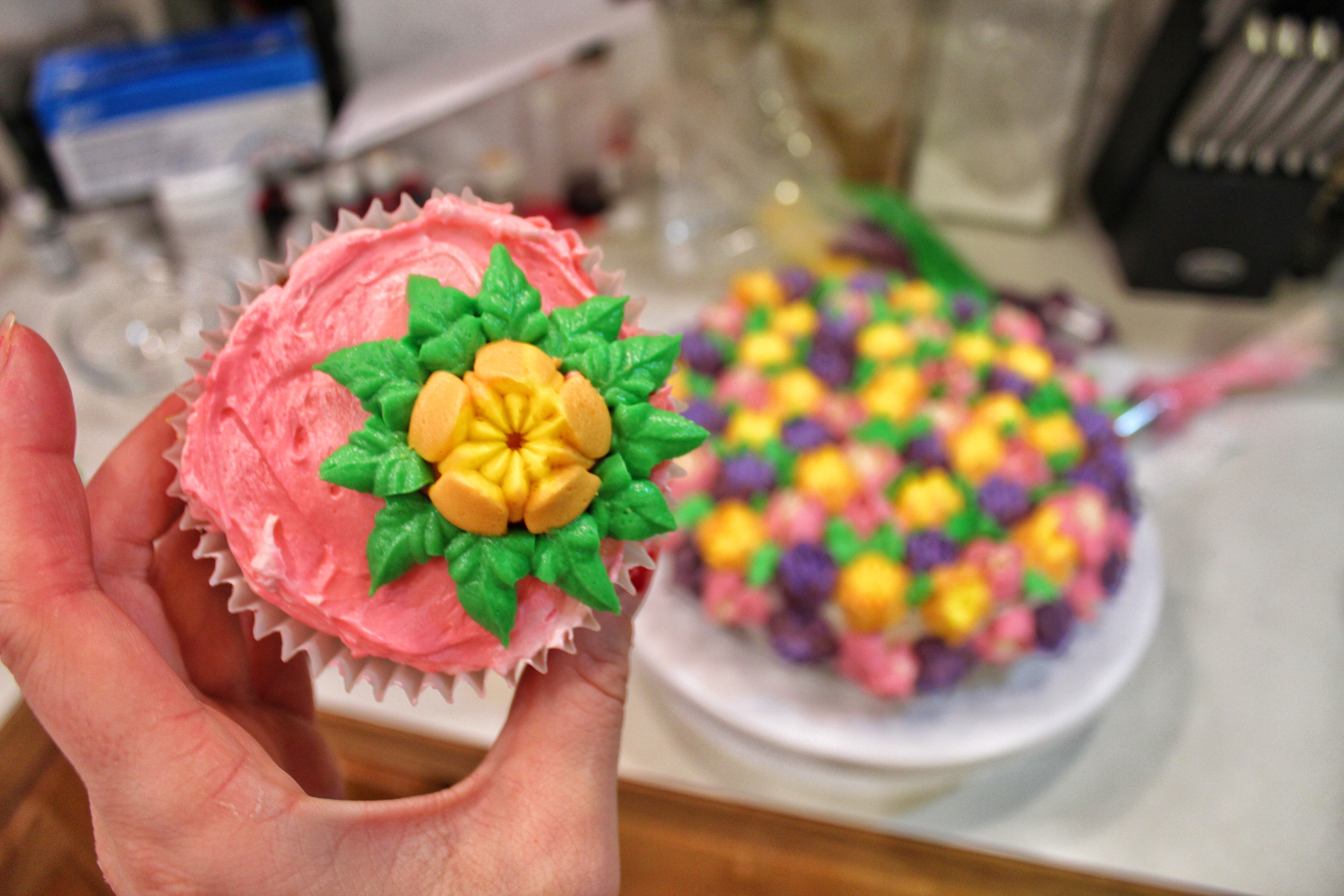 Flower Cupcake