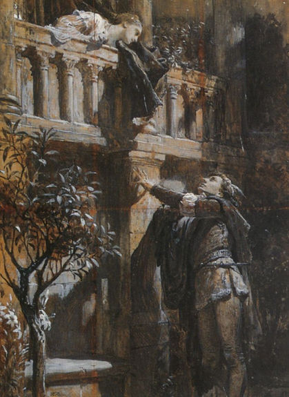 SIR_FRANCK_DICKSEE_Roméo_et_Juliette.jp